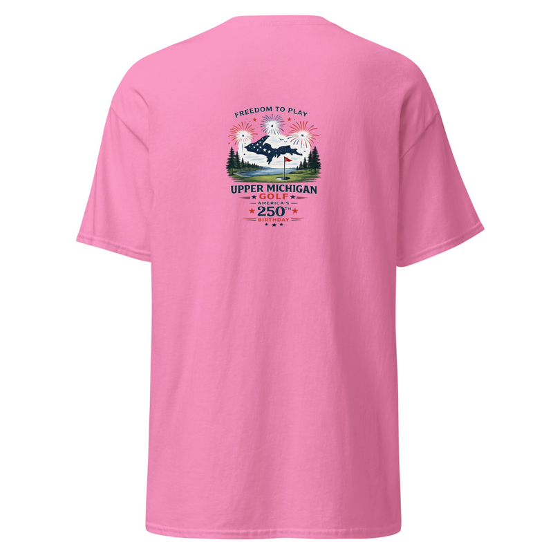 UP Golf 250 Fireworks Unisex classic tee