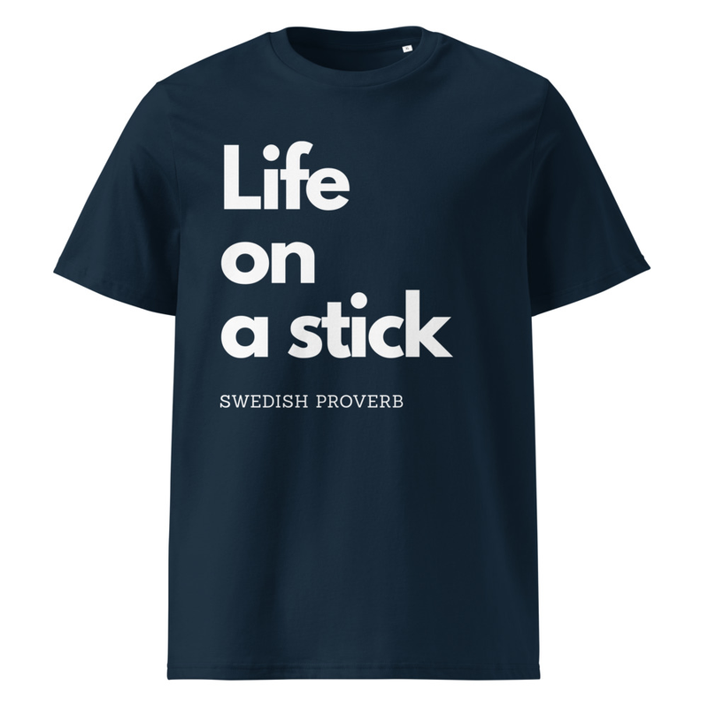 Organic cotton t-shirt - Life on a Stick view 2
