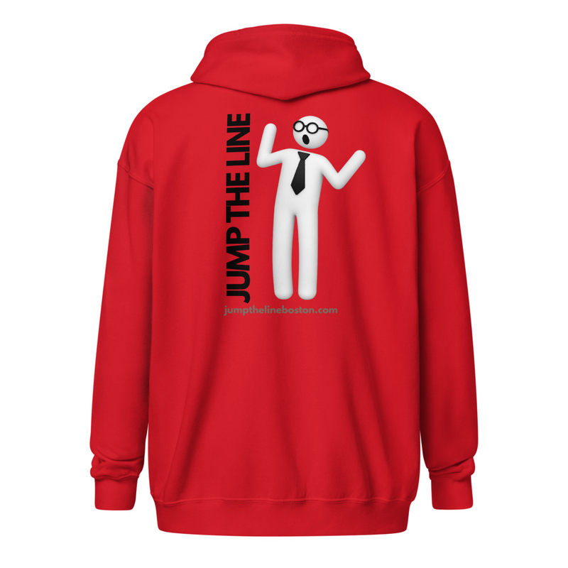 Unisex Zip Hoodie - Ty - Gildan 18600 (Color)