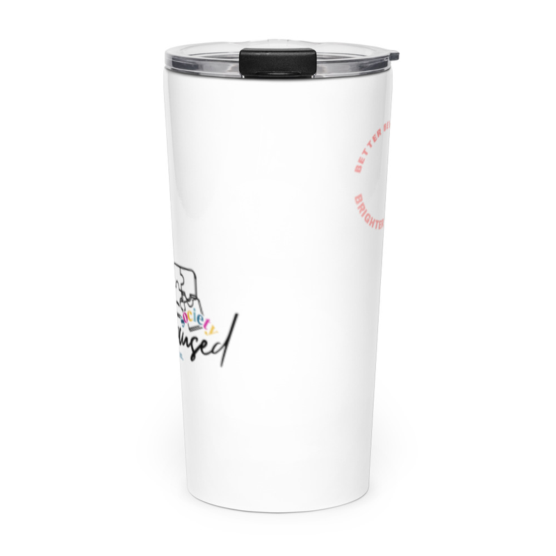 "Better Beverages" Sticker-Ready Tapered Tumbler