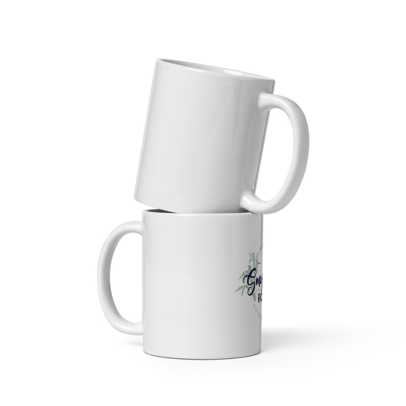 Smugglers Roost White glossy mug