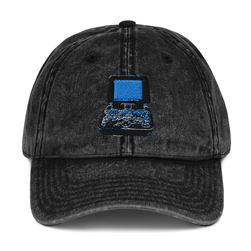 "2-way" Acid Wash Dad Hat