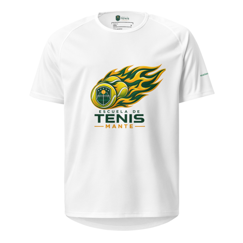 Playera On Fire | Escuela de Tenis Mante – XL, White