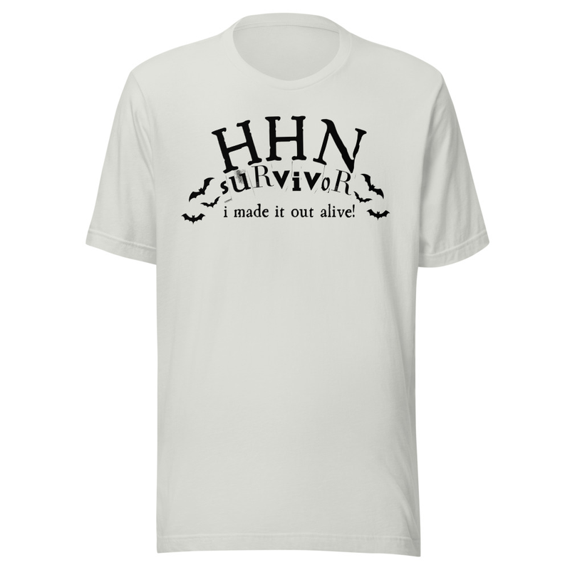 Horror Survivor Tee – 2XL, Silver