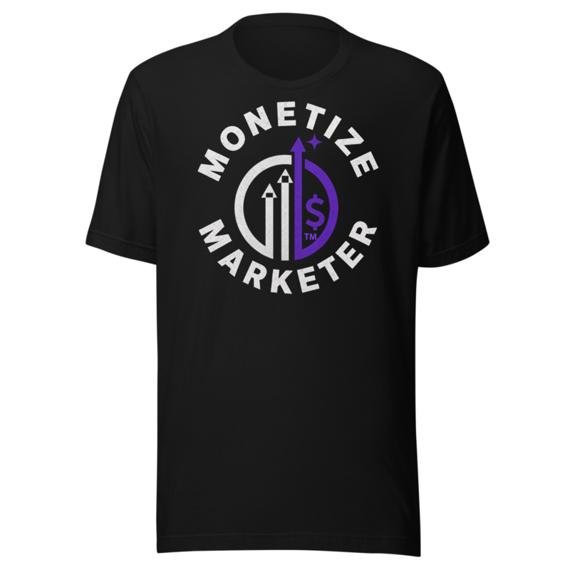 Monetize Marketer Circle Badge Tee