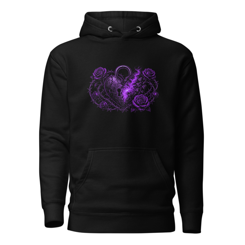Uncle Benny ® Lockheart Galaxy Hoodie Neon Purple EST. 2020