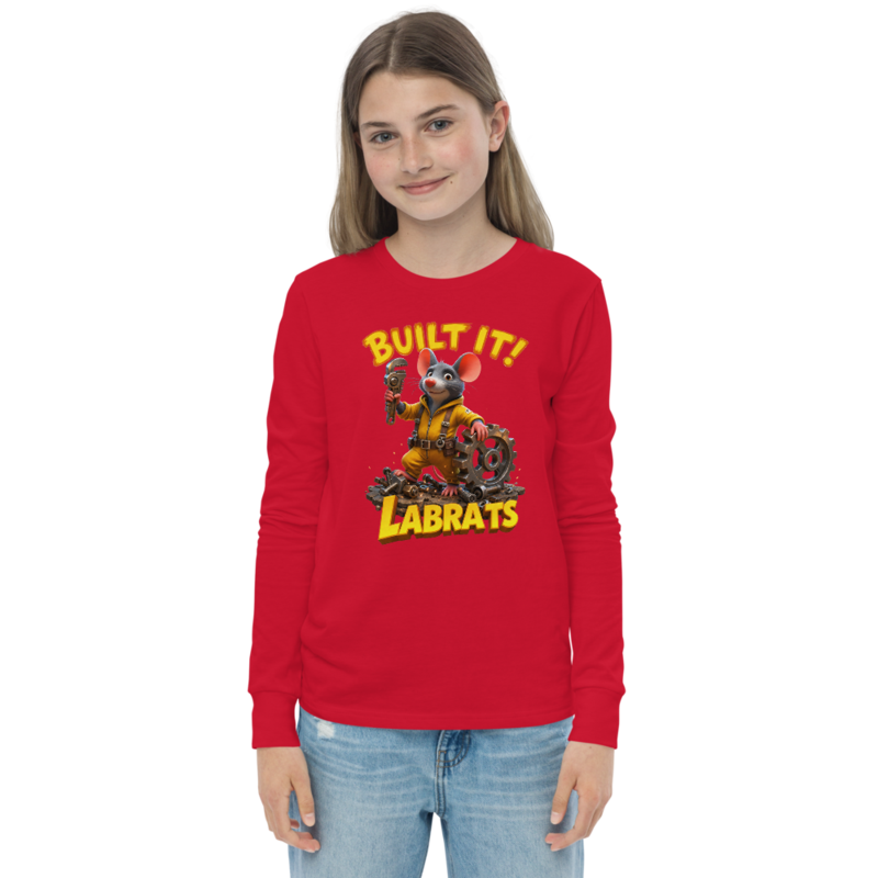 Torque Gearsnout Built It Kids Long Sleeve
