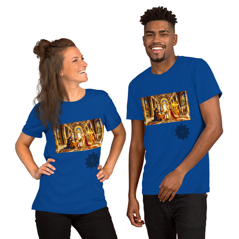 Demigod Renaissance Tee – M, True Royal