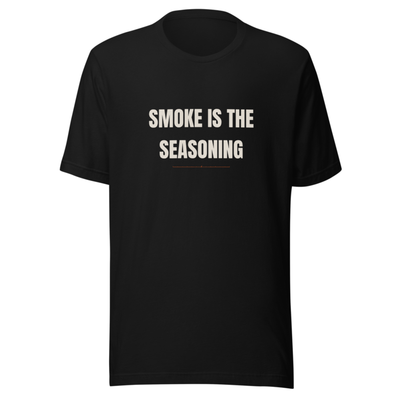 SMOKE IS THE SEASONING Tee mockup