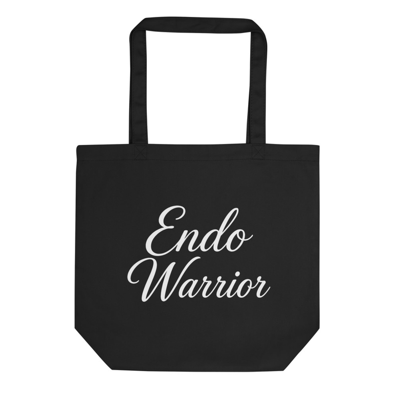 Endo Warrior Eco Black Tote Bag