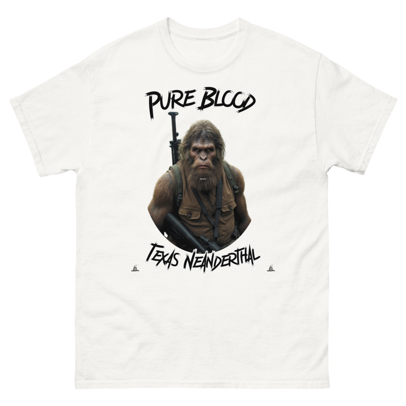 Texas Neanderthal T- Shirt – S, White