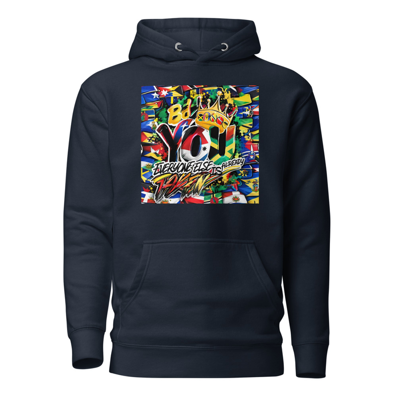 Unisex Hoodie – S, Navy Blazer