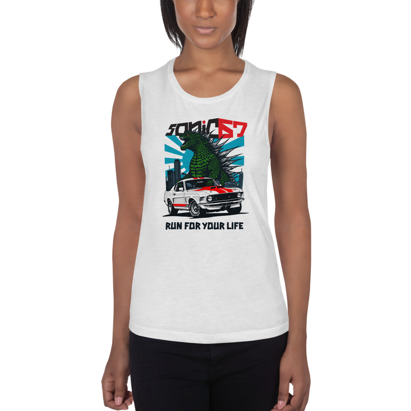 Sonic 67 Women's Lizard Mustang Tank