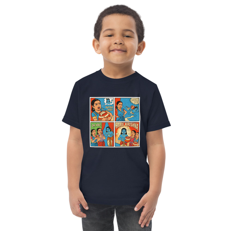 Gopis Butter Toddler Tee – 2, Navy