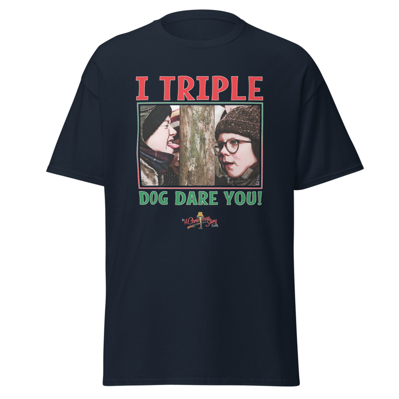 I Triple Dog Dare You!™ T-Shirt | Comic Art Official A Christmas Story Family™