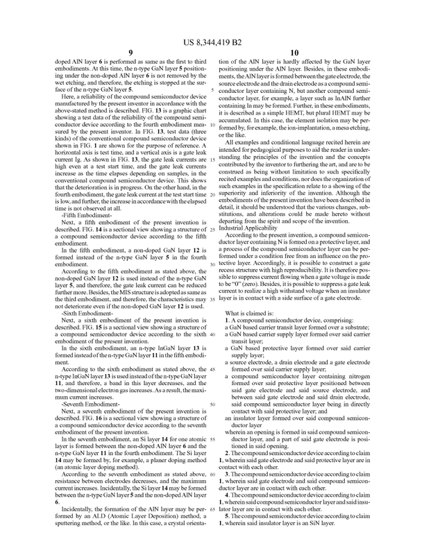 Patent US8344419 - Fin Channels: Currents Precise Control - default
