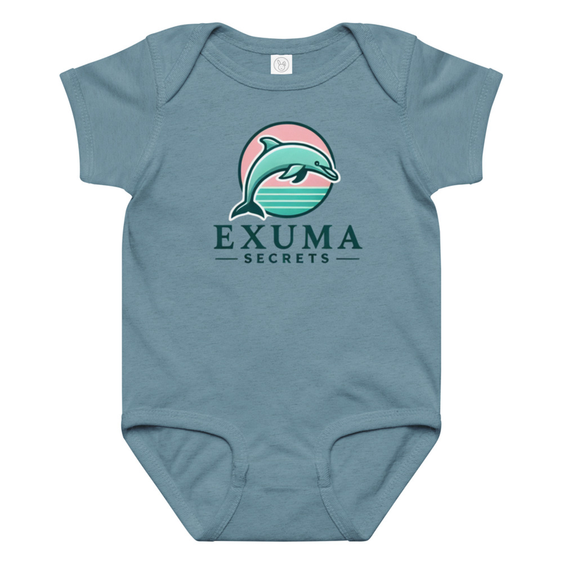 Dolphin Drift Baby Onesie