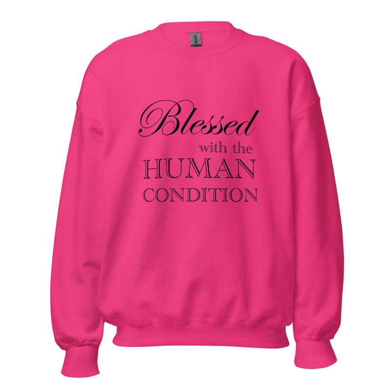 Blessed Unisex Sweatshirt Dark Letters