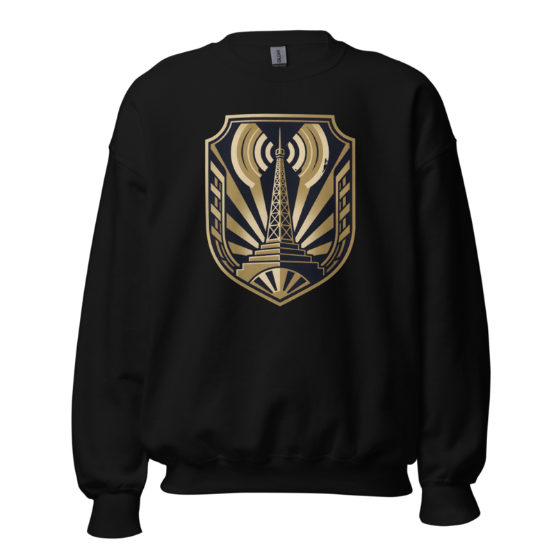 Deco Tower Crewneck (Artist Series) mockup