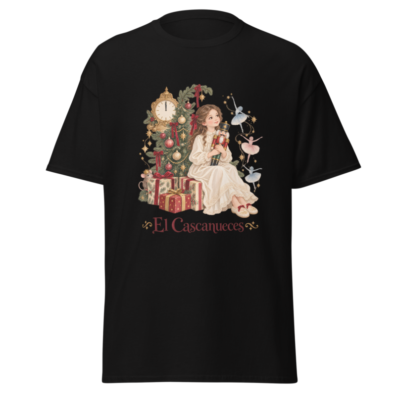 El cascanueces: Camiseta unisex · Negro