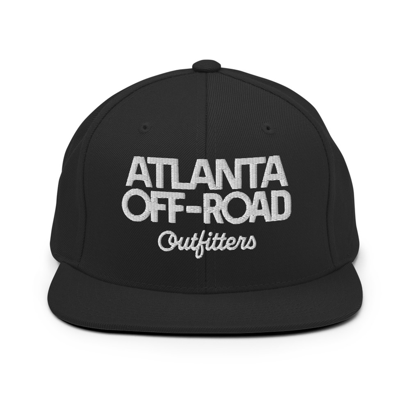 Snapback Hat - WHITE (REAR BRAND MARK)