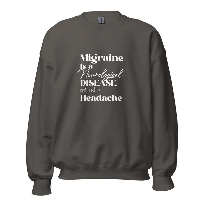 Migraine Is a Neurological Disease Sweatshirt thumbnail 7