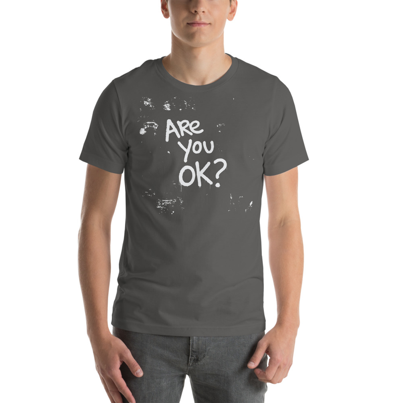 "Are You OK?" Graffiti tshirt