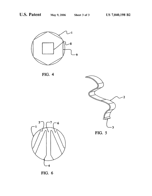 Patent US7040198 - Whirling Harmony of Curved Motion - default