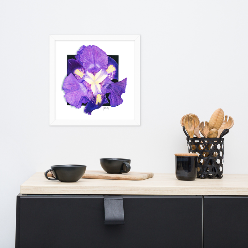 Purple Haze Framed Print