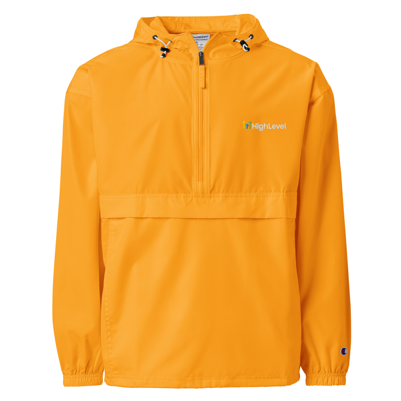 HighLevel Embroidered Packable Jacket – 2XL, Gold