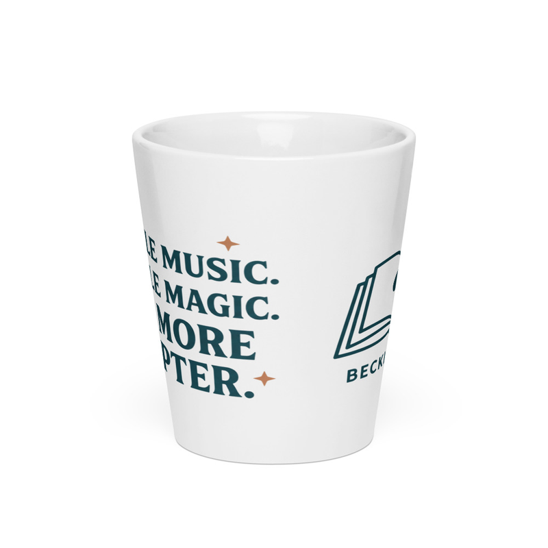 One More Chapter, One More Song Latte Mug