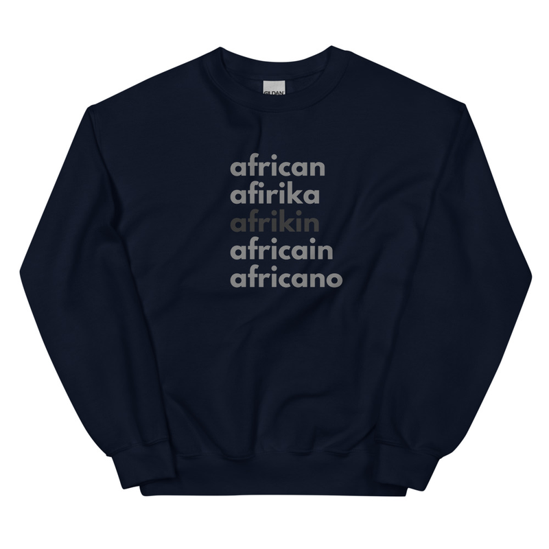 I Am AfriKin Unisex Sweatshirt
