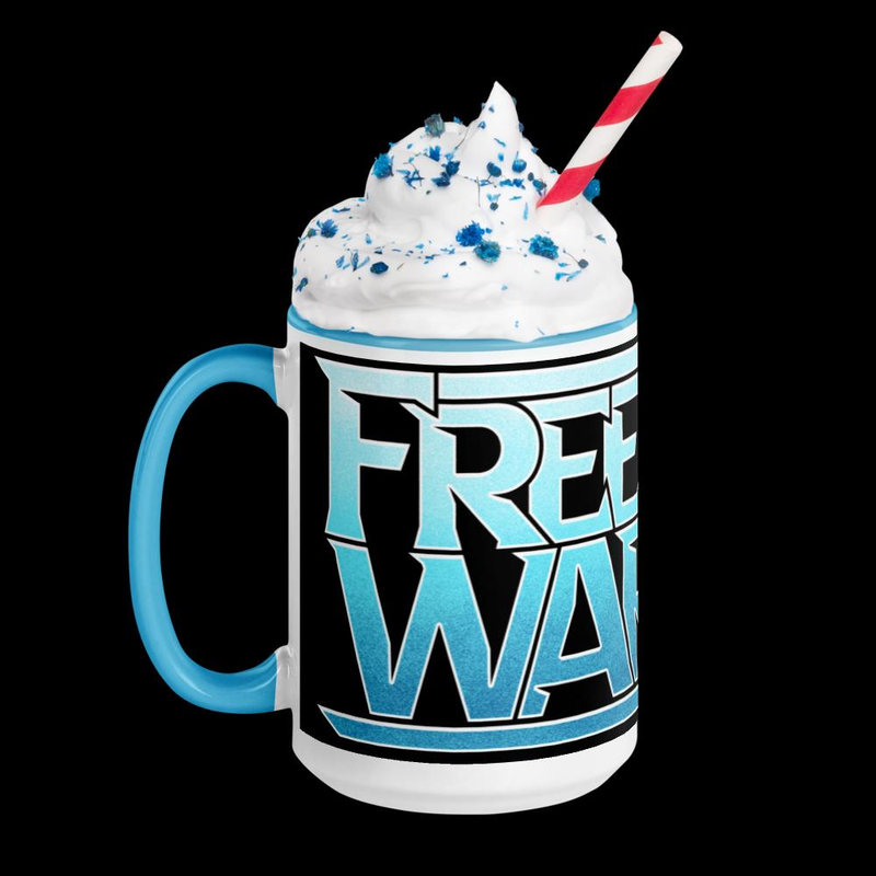 Classic Blue Free Warren Mug