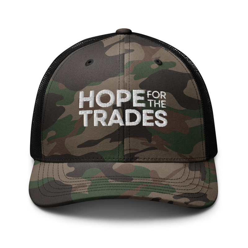 HFTT Camouflage Trucker Hat | Classic Logo