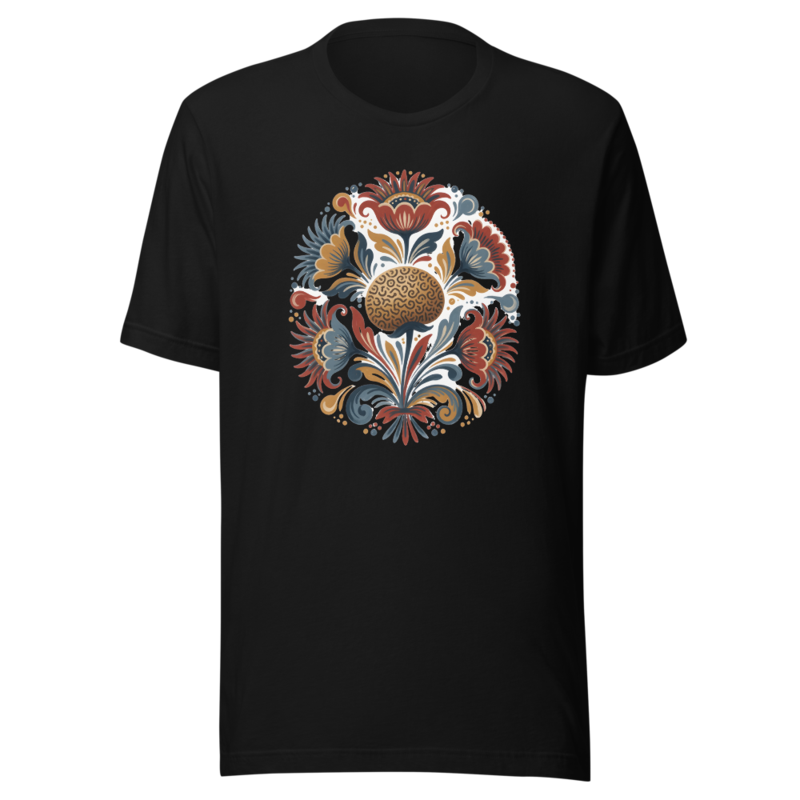 Folk Tide Garden Tee (Artist Series) mockup