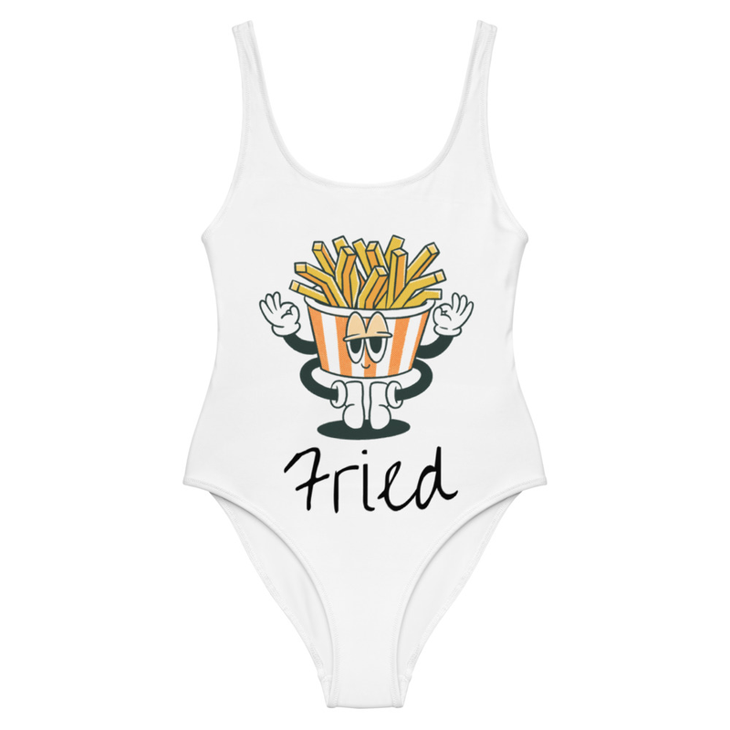Fried One-Piece Swimsuit — Eat Sleep Potato