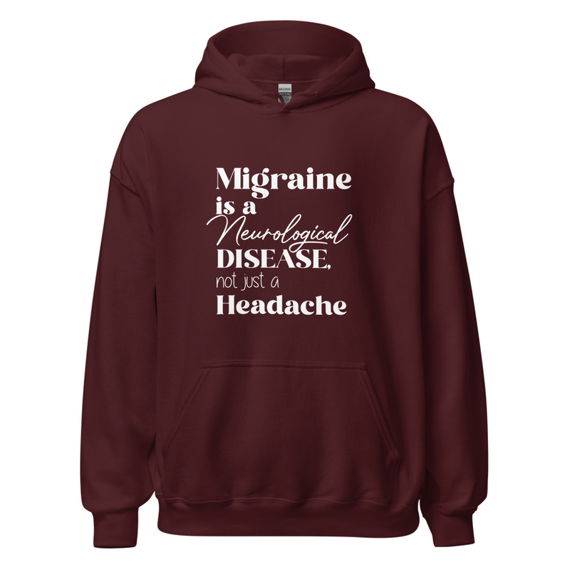 Migraine Is a Neurological Disease Hoodie thumbnail 3