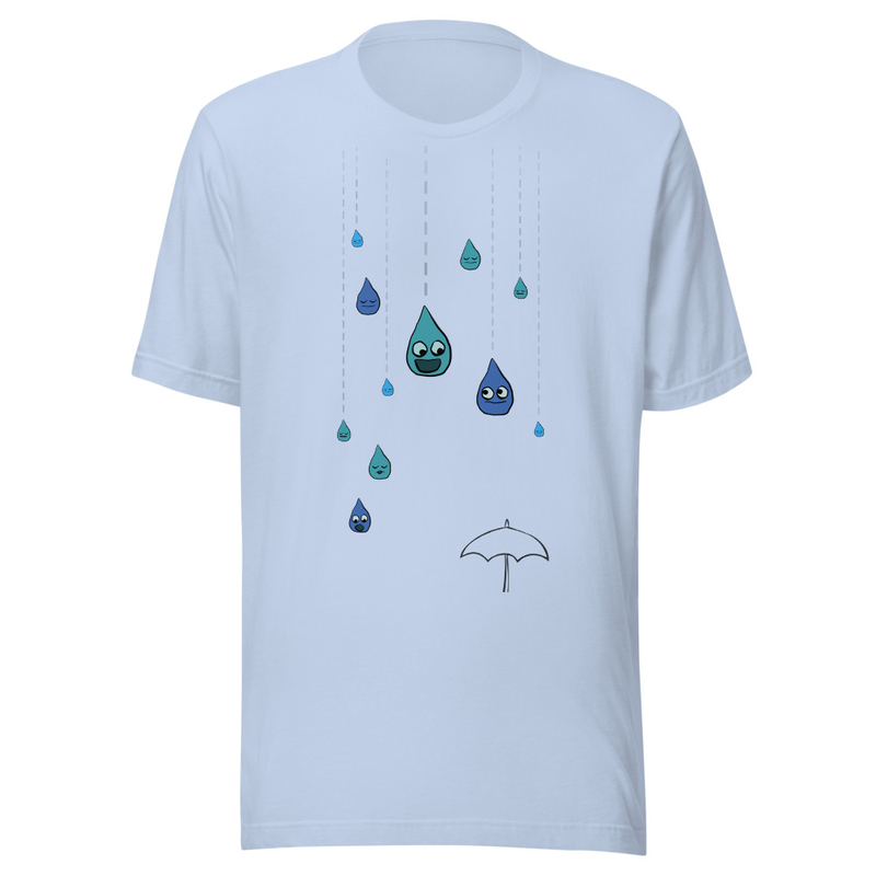 Umbrella Raindrops Tee (Baby Blue) · 2007 Reissue