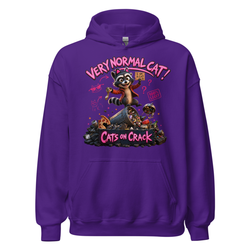 Very Normal Cat Hoodie