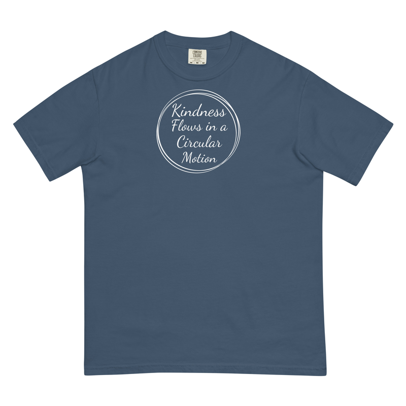 Kindness Flows Unisex heavyweight tee