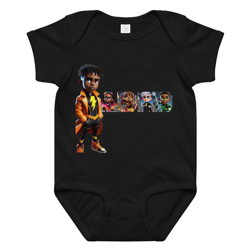 ADHD baby jersey bodysuit – Image 2