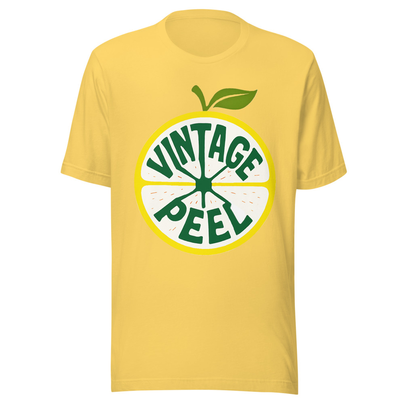 Vintage 'Lemon' Peel Unisex t-shirt
