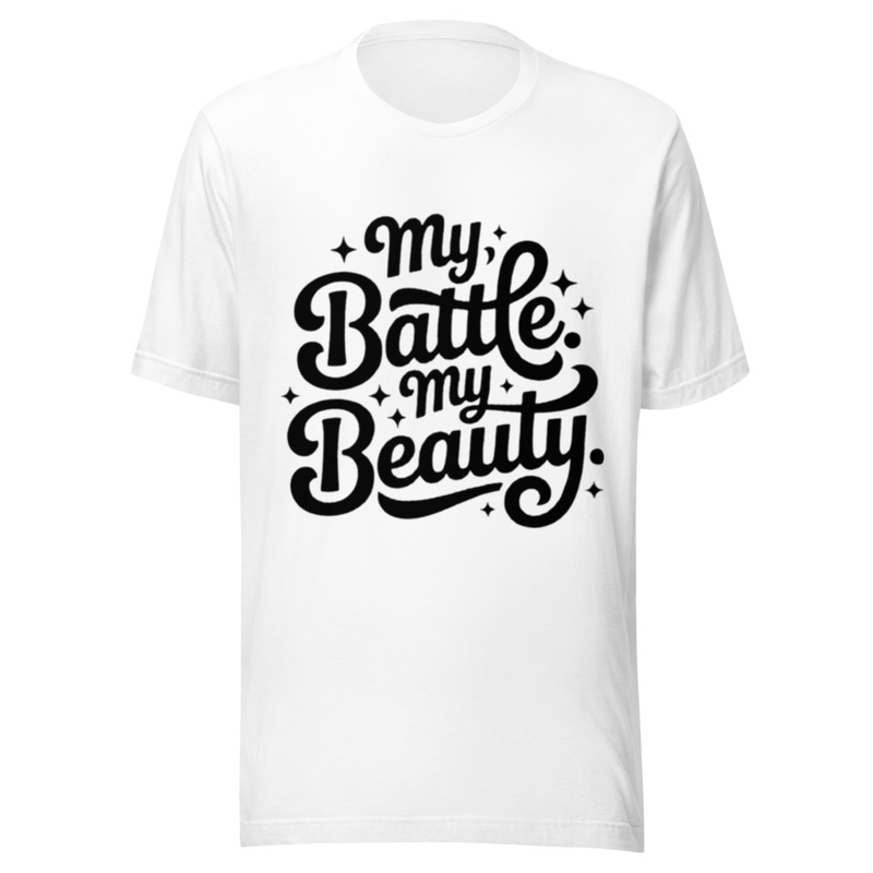 My Battle My Beauty - Light Tone – XS, White