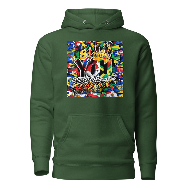 Unisex Hoodie – XL, Forest Green