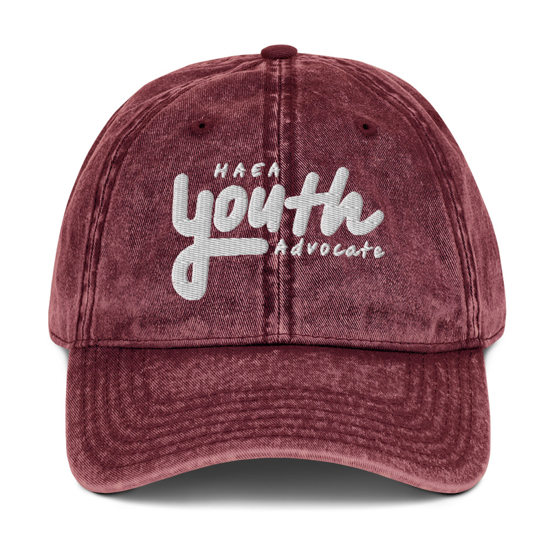 Apparel - HAEA Youth Advocate Vintage Cotton Twill Cap