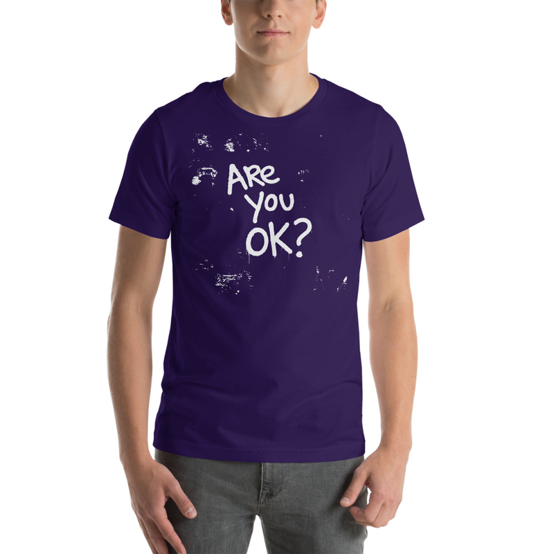 "Are You OK?" Graffiti tshirt