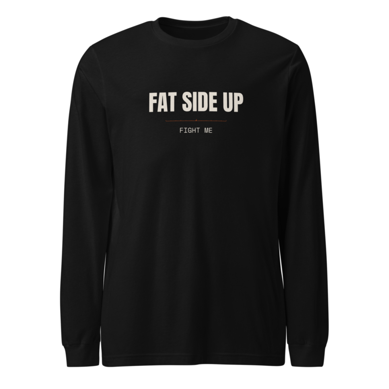 FAT SIDE UP Long Sleeve mockup