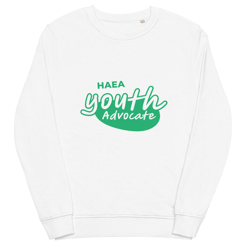 Apparel - Green HAEA Youth Unisex organic sweatshirt