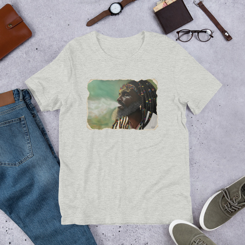Mellow King - Unisex t-shirt – S, Athletic Heather