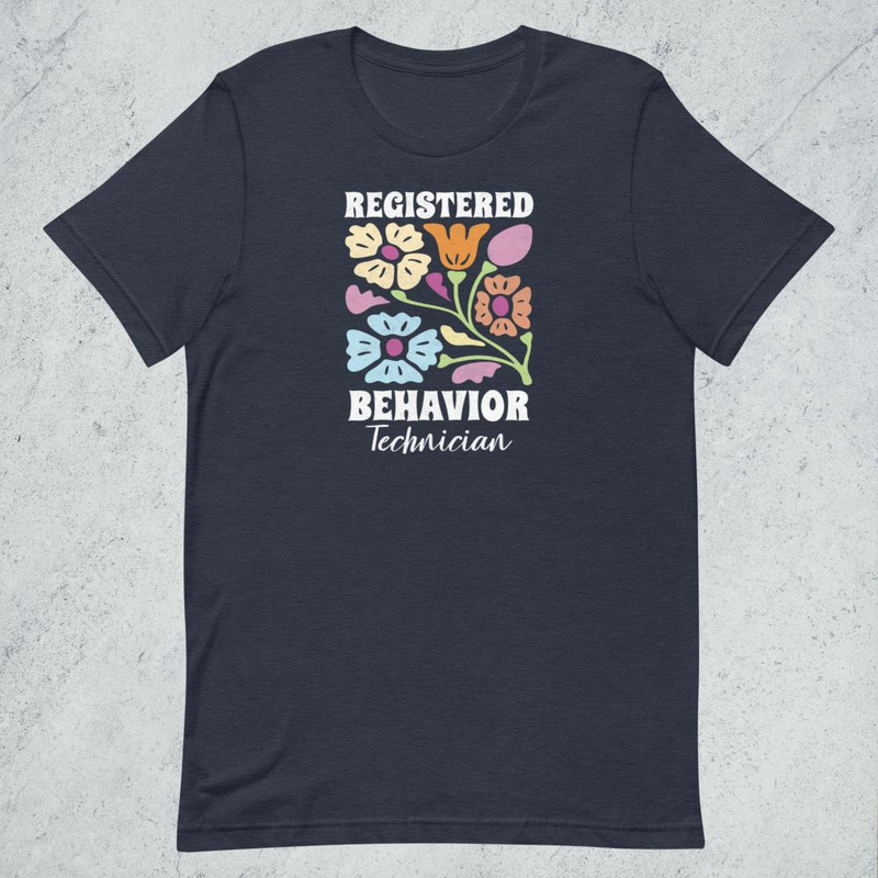 Registred Behavior Technician Funny Nurse Unisex t-shirt mockup 13